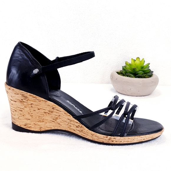 TEVA RIVIERA STRAPPY WEDGE SANDALS - Picture 3 of 16
